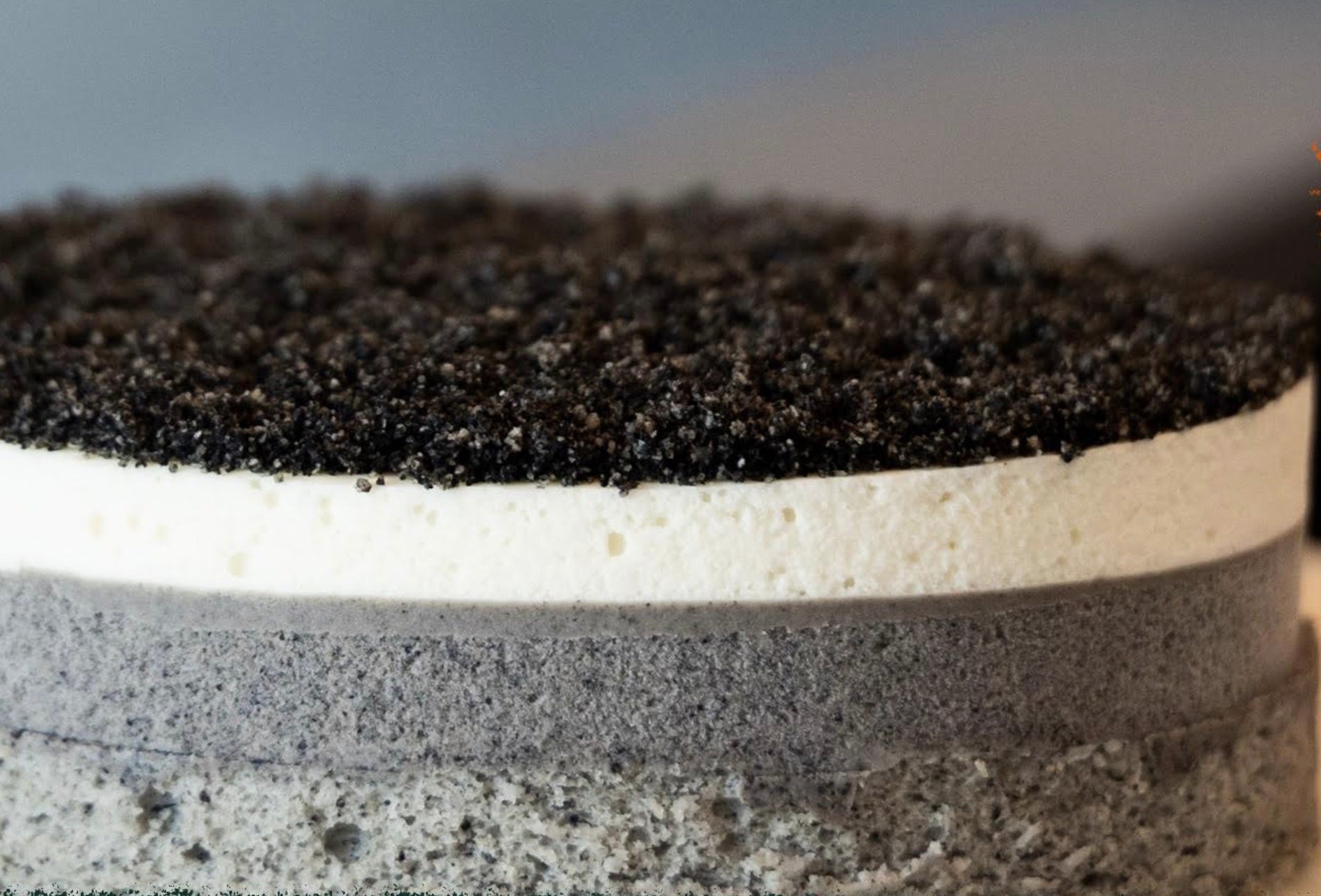 Black Sesame Pound Cake with Kinako Streusel - But First, Boba